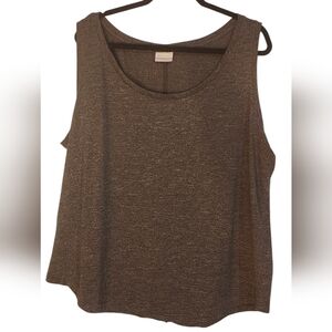 CLOSET CLEAROUT Columbia Gray Workout Tank Top Shirt Size 2X
